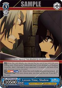 Shadow TrialDeck waifu card — Weiss Schwarz