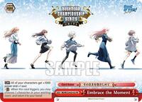 Embrace the Moment Promo waifu card — Weiss Schwarz