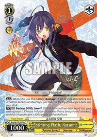 Natsume C waifu card — Weiss Schwarz