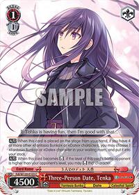 Tenka C waifu card — Weiss Schwarz