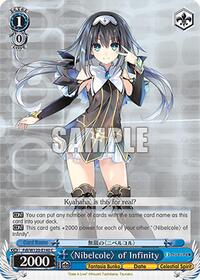"Nibelcole" of Infinity C waifu card — Weiss Schwarz