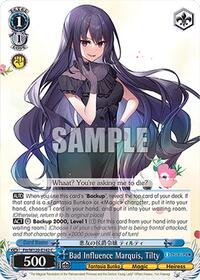 Tilty C waifu card — Weiss Schwarz