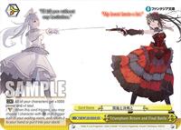 Triumphant Return and Final Battle CR waifu card — Weiss Schwarz