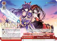 Date A Playback CR waifu card — Weiss Schwarz