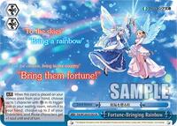 Fortune-Bringing Rainbow CR waifu card — Weiss Schwarz