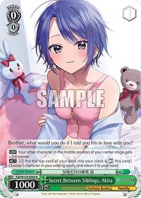 Akira R waifu card — Weiss Schwarz