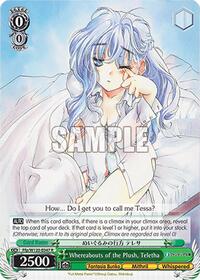 Teletha R waifu card — Weiss Schwarz