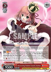 Kurimu R waifu card — Weiss Schwarz
