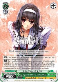 Utaha RR waifu card — Weiss Schwarz