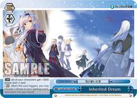 Inherited Dream (RRR) RRR waifu card — Weiss Schwarz