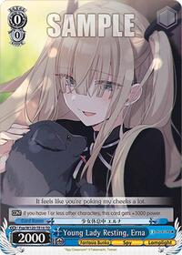 Erna (RRR) RRR waifu card — Weiss Schwarz