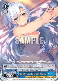 Sistine (RRR) RRR waifu card — Weiss Schwarz