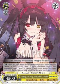 Kurumi (SR) SR waifu card — Weiss Schwarz