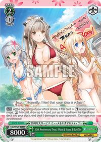 Muse & Isuzu & Latifah (SR) SR waifu card — Weiss Schwarz