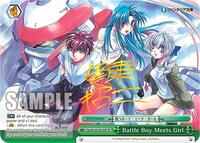 Battle Boy Meets Girl (SP) SR waifu card — Weiss Schwarz
