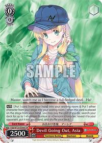 Asia (SR) SR waifu card — Weiss Schwarz