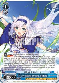Sistine (SR) SR waifu card — Weiss Schwarz