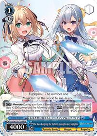 Anisphia & Euphyllia (SR) SR waifu card — Weiss Schwarz