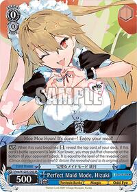 Hizuki (SR) SR waifu card — Weiss Schwarz