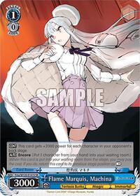 Machina (SR) SR waifu card — Weiss Schwarz