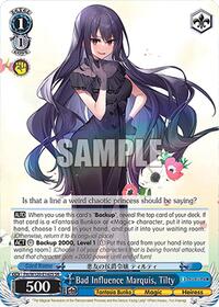 Tilty (SR) SR waifu card — Weiss Schwarz