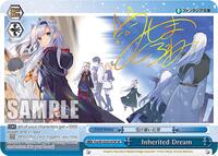 Inherited Dream (SP) SR waifu card — Weiss Schwarz