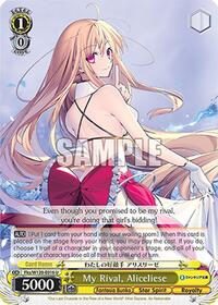Aliceliese U waifu card — Weiss Schwarz