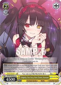 Kurumi U waifu card — Weiss Schwarz