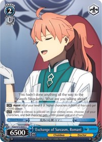 Romani C waifu card — Weiss Schwarz