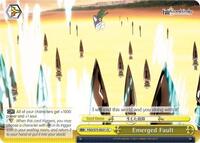 Emerged Fault CC waifu card — Weiss Schwarz