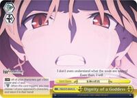 Dignity of a Goddess CC waifu card — Weiss Schwarz