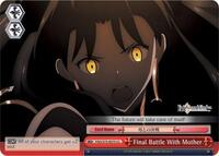 Final Battle With Mother (Ishtar) CC waifu card — Weiss Schwarz