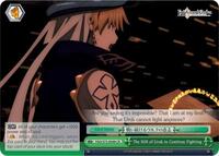 The Will of Uruk to Continue Fighting CR waifu card — Weiss Schwarz