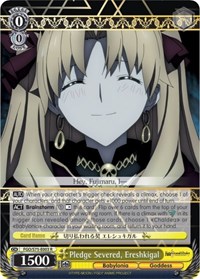Ereshkigal R waifu card — Weiss Schwarz