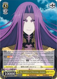 Gorgon R waifu card — Weiss Schwarz