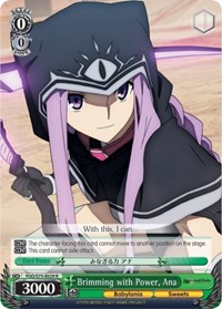 Ana R waifu card — Weiss Schwarz