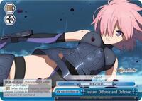 Instant Offense and Defense (SR) SR waifu card — Weiss Schwarz