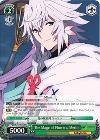 Merlin TrialDeck waifu card — Weiss Schwarz