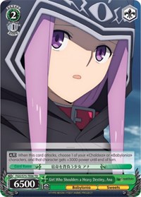Ana TrialDeck waifu card — Weiss Schwarz