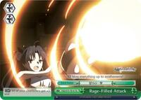 Rage-Filled Attack TrialDeck waifu card — Weiss Schwarz