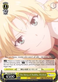 Mordred C waifu card — Weiss Schwarz