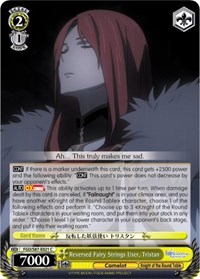 Tristan C waifu card — Weiss Schwarz