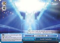 Lord Camelot CR waifu card — Weiss Schwarz