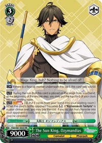 Ozymandias RR waifu card — Weiss Schwarz