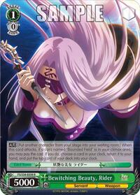 Rider R waifu card — Weiss Schwarz