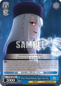 Illya R waifu card — Weiss Schwarz