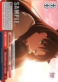 Mischievous Smile CR waifu card — Weiss Schwarz