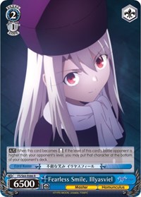 Illyasviel R waifu card — Weiss Schwarz