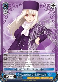 Illyasviel RR waifu card — Weiss Schwarz
