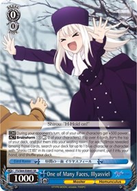 Illyasviel SR waifu card — Weiss Schwarz
